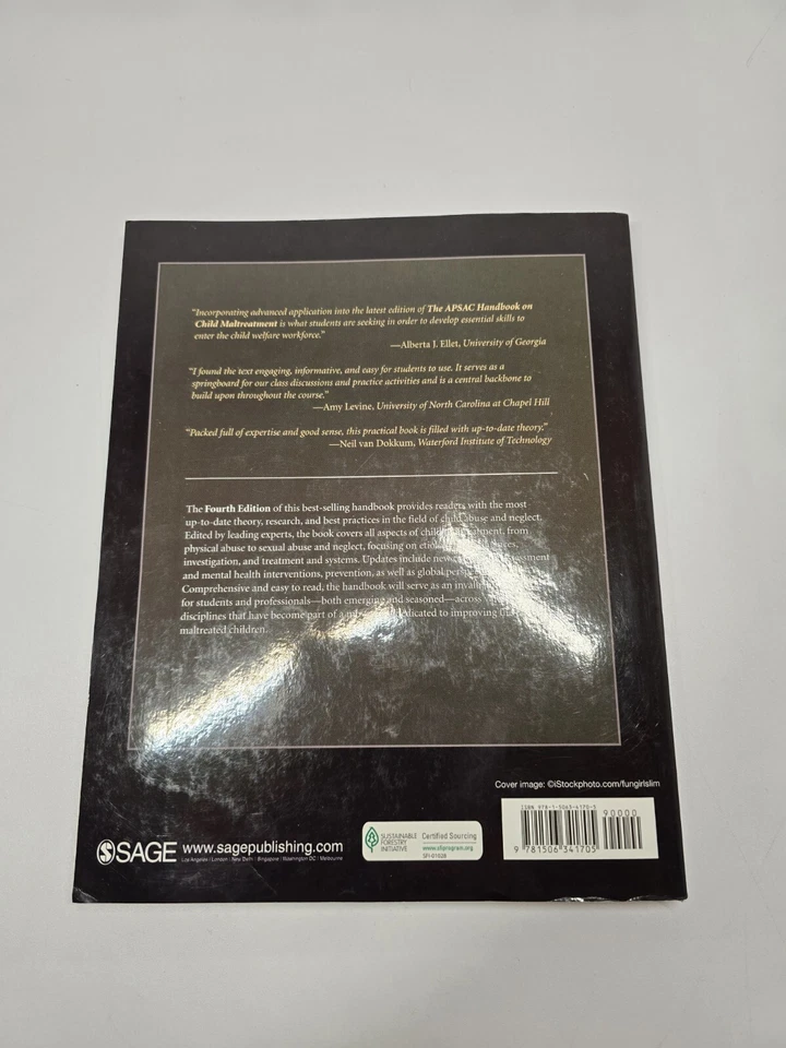 The APSAC Handbook on Child Maltreatment 4th Edition By Klika, J. Bart - - Image 2 of 4