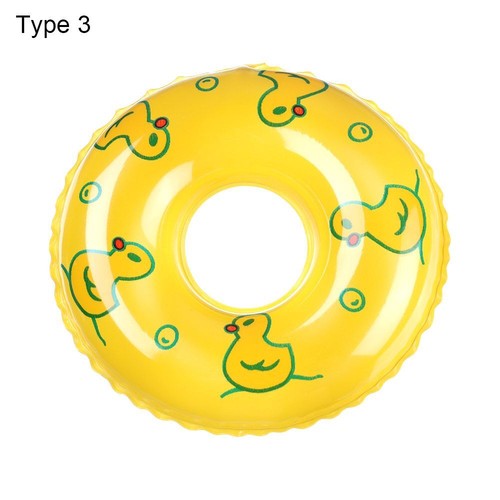 8PC 1/6 Scale Dollhouse Miniature Cartoon Swimming Ring Beach Toys Accessories - Picture 7 of 20