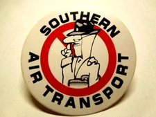 Official Sticker 3 1/2" Southern Air Transport   Mint