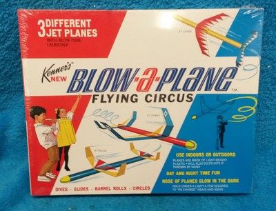 vintage toy plane that flies in circles
