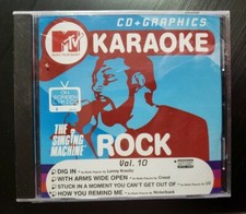 MTV KARAOKE CD G ROCK V10 The Singing Machine CD Graphics VOL 10 NEW