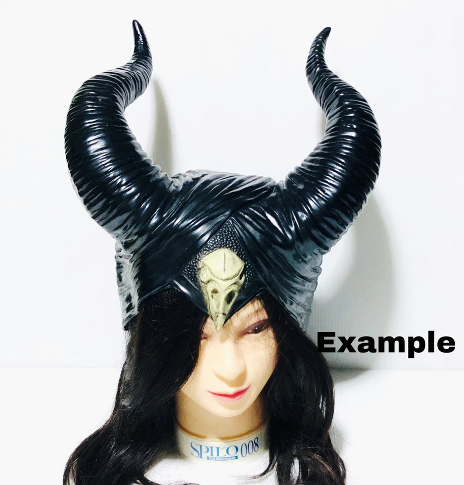 Maleficent рога голова Deluxe зла головной убор Хэллоуин косплей карнавал костюмы - Изображение 2 из 4