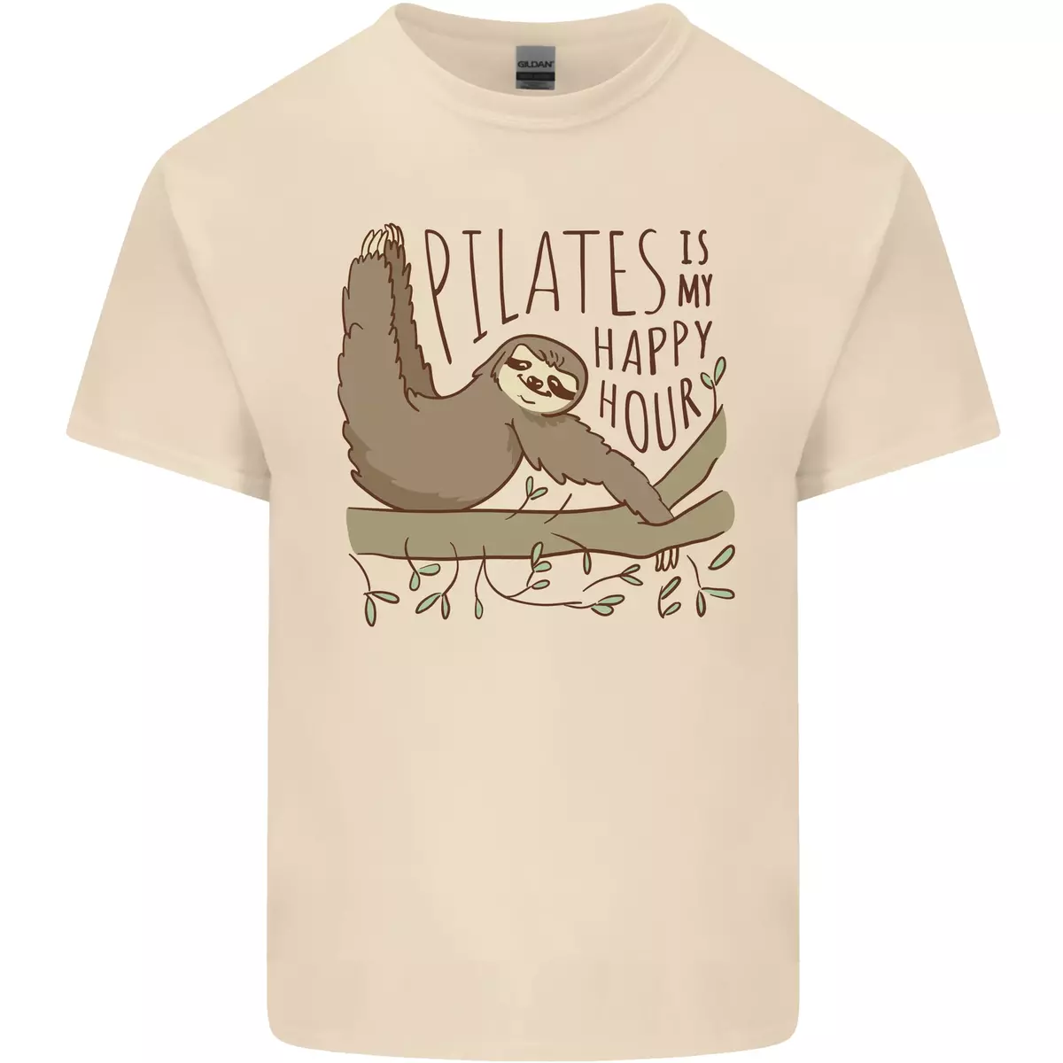 Sloth yoga best sale shirt