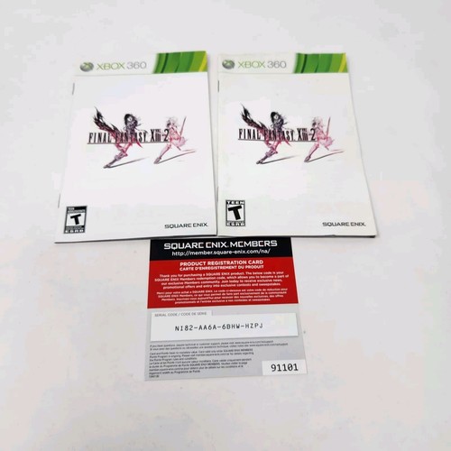 Final Fantasy XIII + XIII-2 Lot Xbox 360 NTSC-U/C Tested Working - Picture 5 of 11