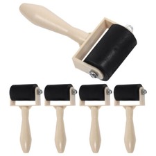5 Pcs Printing Ink Roller Tool Child Rollers for Printmaking Brayers Gel
