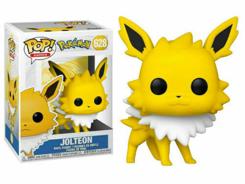 POKEMON JOLTEON 3.75"" POP VINYL FIGURE POP GAMES FUNKO 628 BRAND NEW UK SELLER
