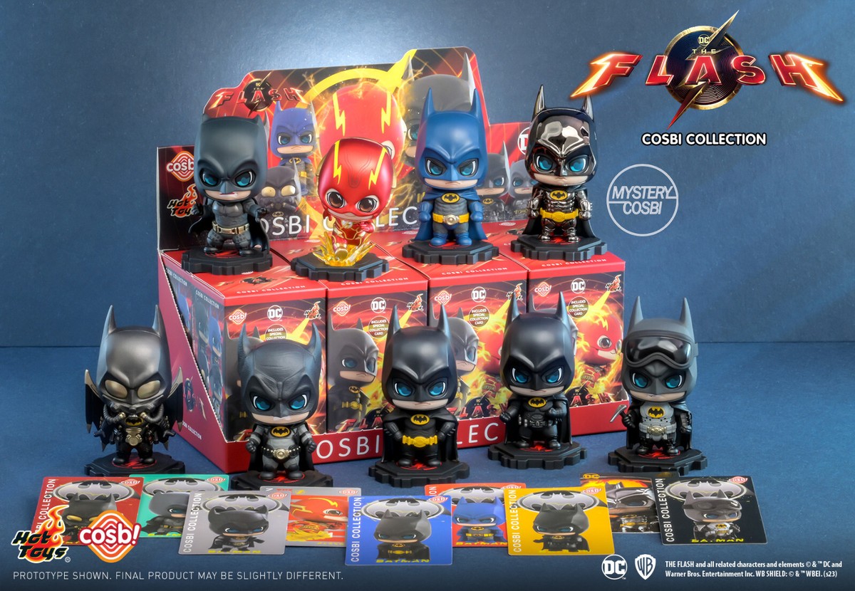 IN STOCK HotToys Cosbi DC Batman CBX120 The Flash Set Of 8