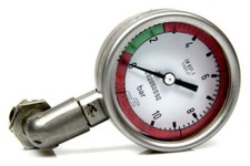 SF Manometer Class 1.6 || 0 To 10 Bar EN 837-1 Bimetal Pointer Ø 64 Mm