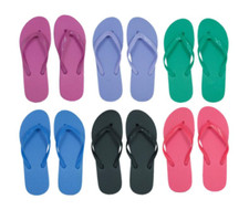 BRAND NEW Classic Flip Flops Slip-On Beach Sandals Beach Slippers Rubber Foam