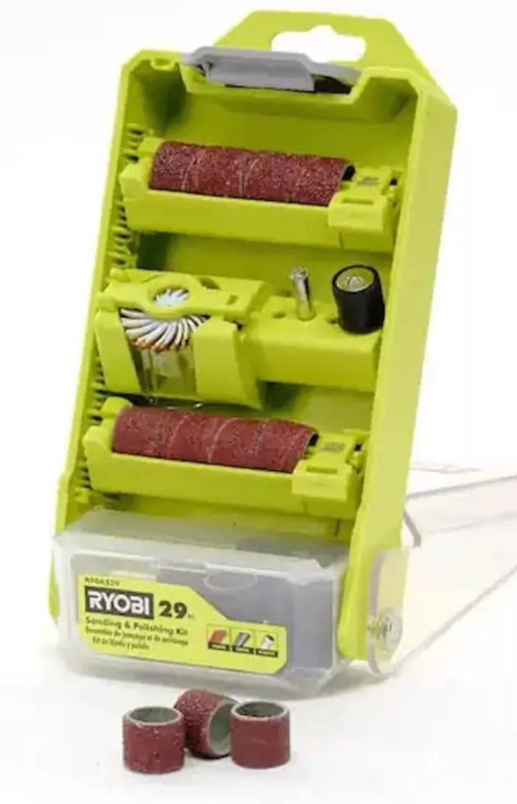 Ryobi A90AS29 29 Piece Sanding & Polishing Kit