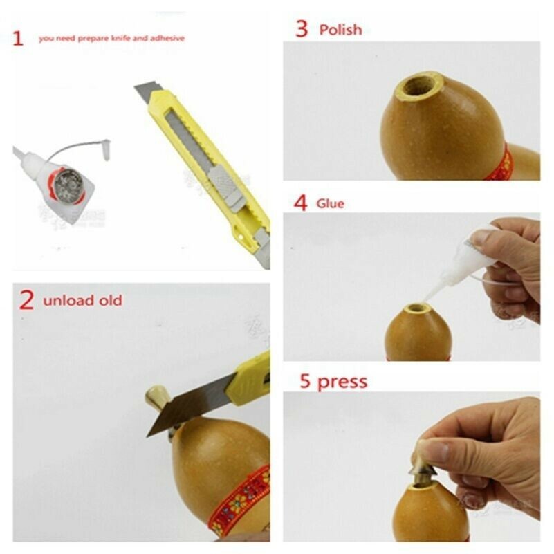 Hulusi Mouthpiece Replacement China Gourd Flute Classic Musical Instruments Cute