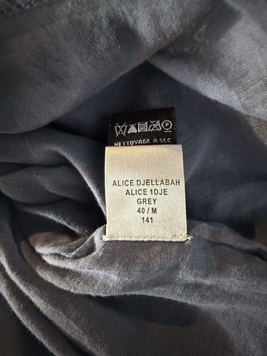 Antik Batik Beaded Alice Djellabah Chambray Shirt Dress Sz 40 M 8 Bohemian Artsy - Picture 11 of 15