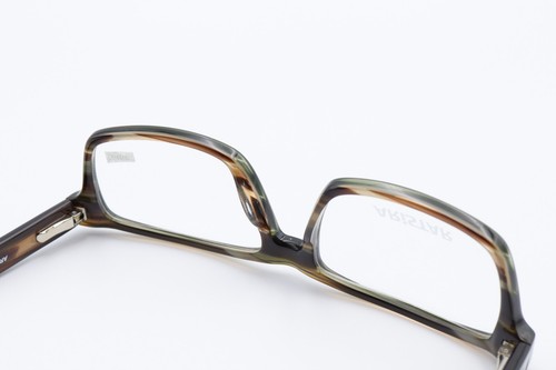 ARISTAR by Charmant AR18426 Brown-Green Horn 53-16-145 Frames Flex +Case G466 - Picture 6 of 12
