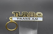 Pontiac Turbo Trans Am Emblems With Imitation Gold Plating Keychain- 17