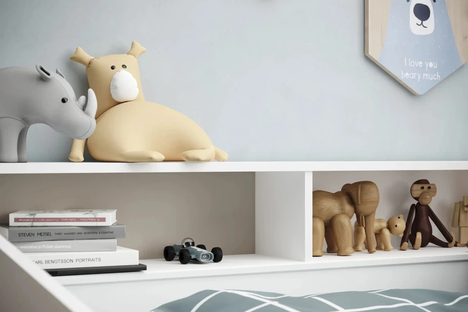 Parisot Sleep 22- Kinder-und Jugendzimmer Stauraumbett Weiß 90x200 - Bild 4 von 4