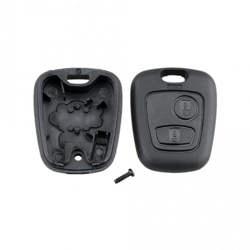 2 Button Remote Key Shell Case Fit for Citroen C1/C2/C3/C4/XSARA Picasso/Peugeot - Picture 2 of 8