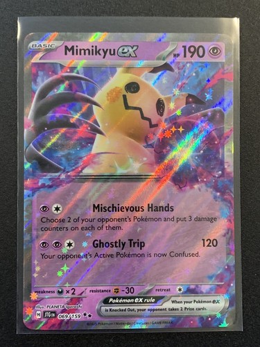 Mimikyu Ex 069/159 - Double Rare - SV09: Journey Together - Pokemon