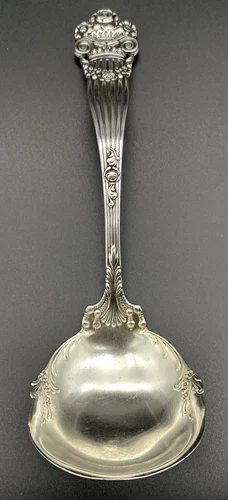 Towle Georgian Pattern Sterling Silver Gravy / Sauce Ladle 7 1/2”