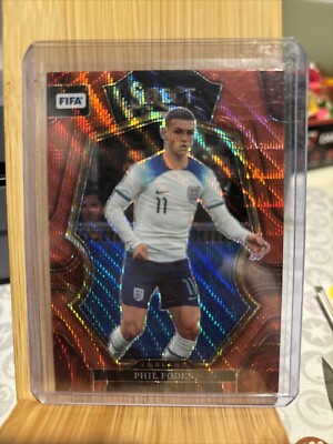 2022 Panini Select EPL Tmall Red Wave Mezzanine #120 Phil Foden
