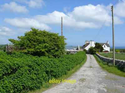 Foto 12x8 Auldbreck Farm Whithorn Blick entlang der Hauptauffahrt zum Bauernhof c2010