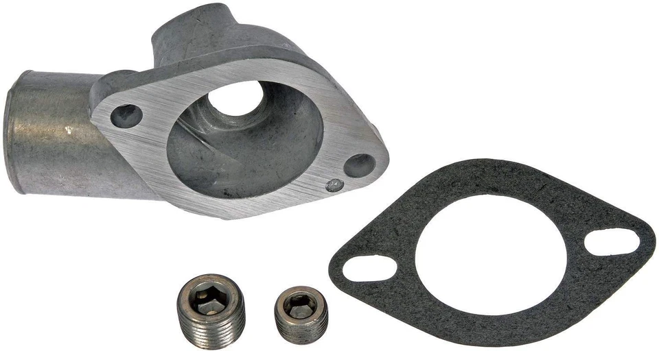 Корпус термостата охлаждающей жидкости двигателя подходит для 1971-1992 Pontiac Firebird Grand LeMans, Le - Изображение 2 из 2