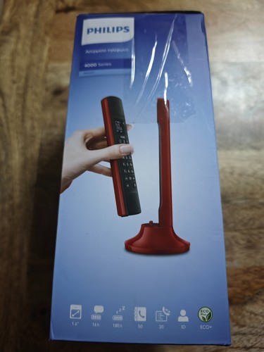 Philips 4000 Serie M4501R/34, Schnurloses Festnetztelefon, 1,6'' Display - Zdjęcie 8 z 8