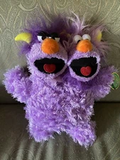 Sesame Street Place: 15" Two-Headed Monster Plush Purple Classic Character