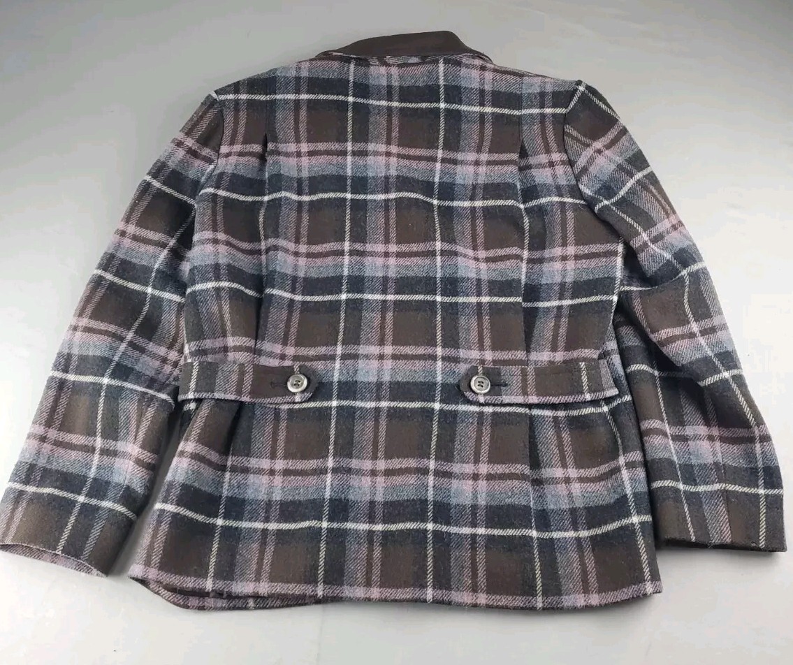 Vintage Pendleton Wool Shacket Jacket Womens 10 P… - image 2