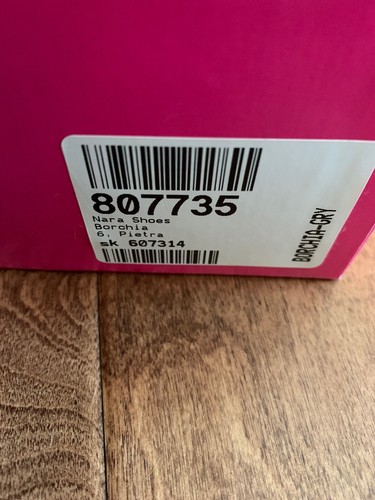 Scarpe Nara donna borchia grigio pelle taglia 6 usate in ottime condizioni - Foto 7 di 7