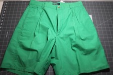 Vintage Polo Ralph Lauren Chino Shorts Made in Usa Size 31 Green