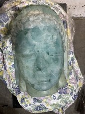 Jade Buddha Head Statue