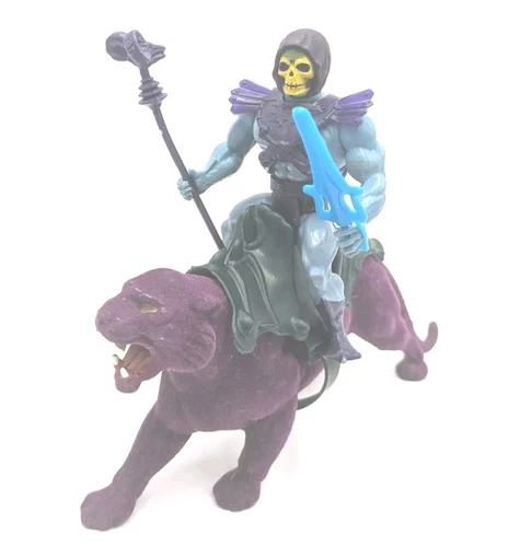 Vintage He-man MOTU - Battle Cat And Skeletor (Replacement Power Sword)