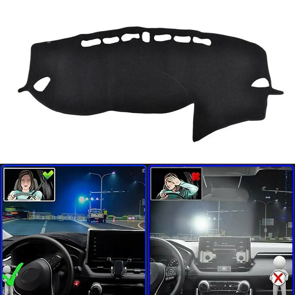 Black Dashboard Sun Cover Pad for 2016-2018 Hyundai Tucson Dash Mat