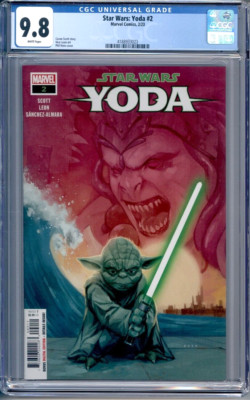 Star Wars: Yoda #2 CGC 9.8 Marvel Comics 2023 Phil Noto Cover   1st Print