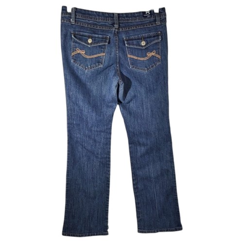 Tommy Girl Jeans Back Flap Pockets Size 11 Blue Denim 32x31 - Picture 3 of 14