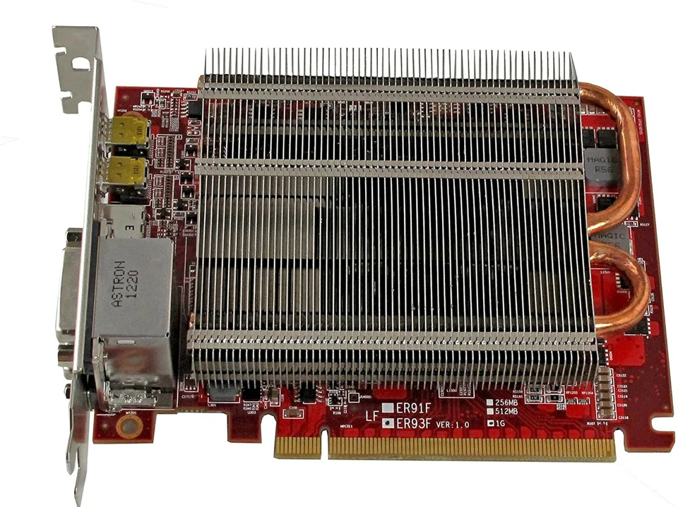 NEW VisionTek 900573 Radeon 6760 5-Port PCIe 1GB Heatsink Graphics Card - Image 2 of 3
