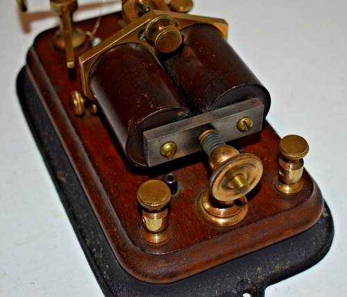 Antique J. H. Bunnell Telegraph Sounder - 150 Ohms - Afbeelding 4 van 8