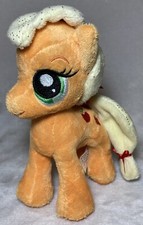 My Little Pony Applejack Plush Hasbro Orange Stuffed Horse 6.5 MLP Apple 2013