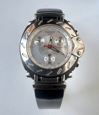 Tissot Black Dial T-Race Women’s Chronograph with Silver Case Amazon.com: Tissot T-Race 38mm, Swiss Quartz Chronograph  main image 3