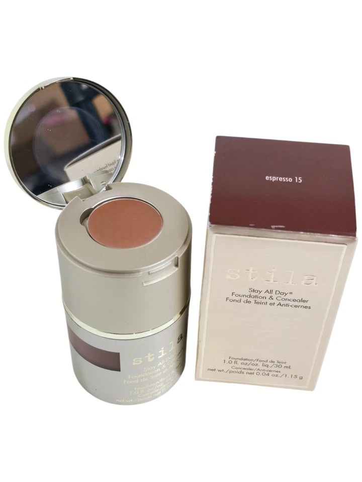 Stila Stay All Day Foundation & Concealer Brand New In Box #15 Espresso  - Image 4 of 4