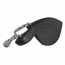 2pieces Black Wood 1/2 1/4 Size Violin Chinrest Chin Rest Violin Accessories