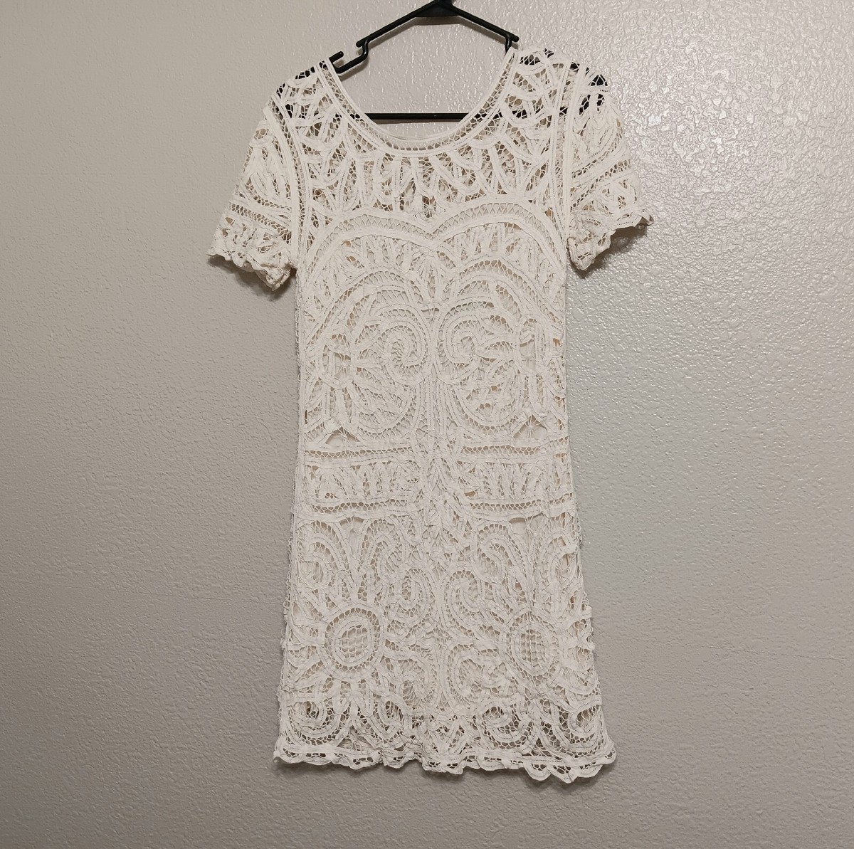 Sea New York Ivory Lace Dress Lined