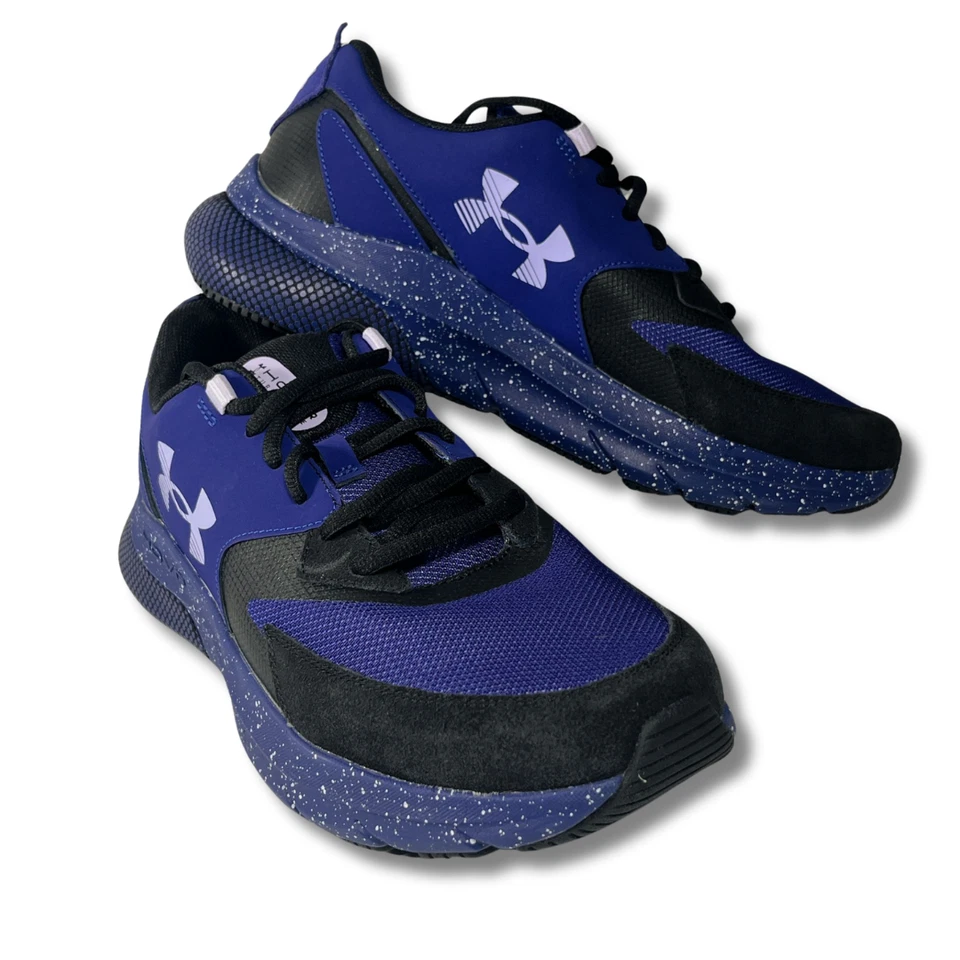 Under Armour HOVR Turbulence 'Purple Black' Shoes Women's Size 10 3026144-500 - Image 3 of 4