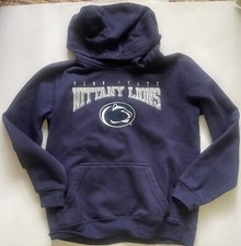 Penn State Nittany Lions Navy Hooded Sweatshirt Youth Size Medium 10-12 