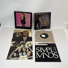 Lot of 12 - 1980's 7" 45 RPM - New Wave - Eurythmics, Carlisle, Simple Minds