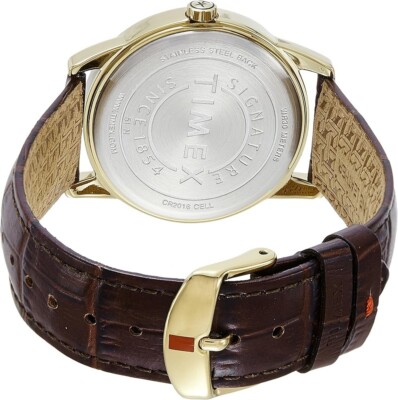 Timex Easy Reader Signature Edition Leather Strap Men's Watch