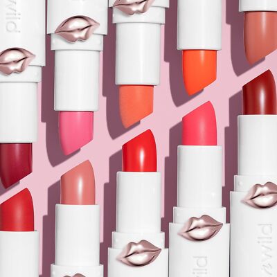 wet n wild Mega Last High-Shine Lipstick Lip Color Makeup Buildable 14 Colors