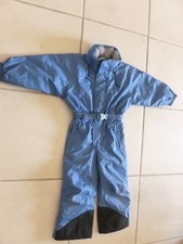 COMBINAISON SKI ENFANT BLEU UNISEXE MARQUE DECATHLON TAILLE 6/7 ANS TRES PROPRE