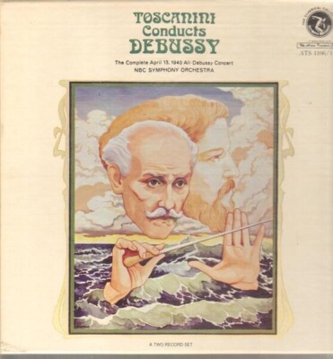 2xLP Debussy( Toscanini) Toscanini Conducts Debussy BOX SET Olympic Records