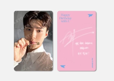 SEHUN EXO SMTOWN MD 2023 ARTIST BIRTHDAY CARD + PHOTOCARD SEALED